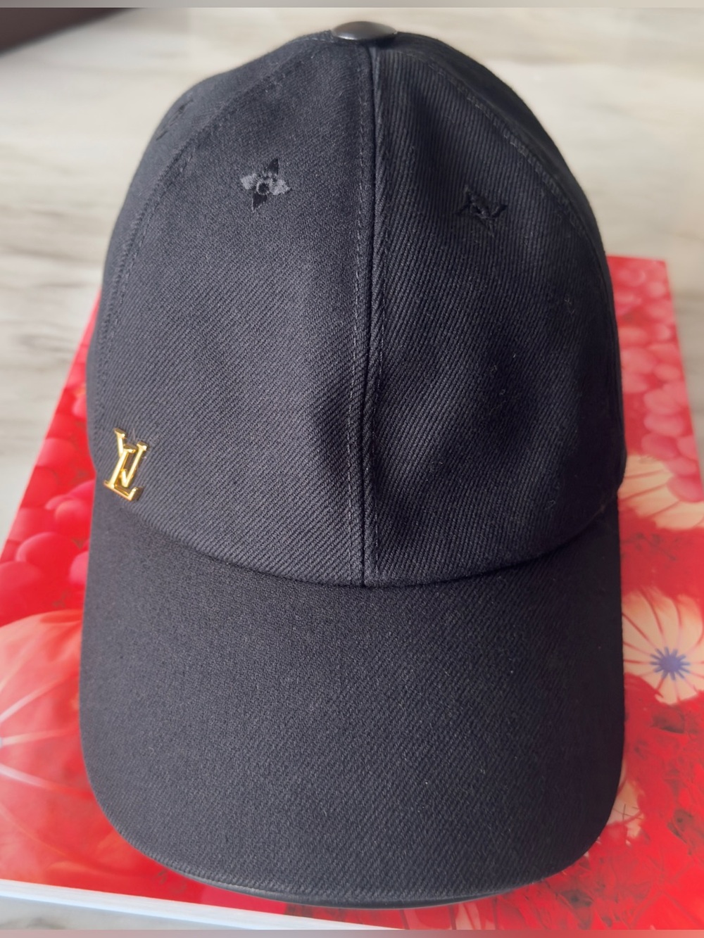 Louis Vuitton Iconic Black Hat